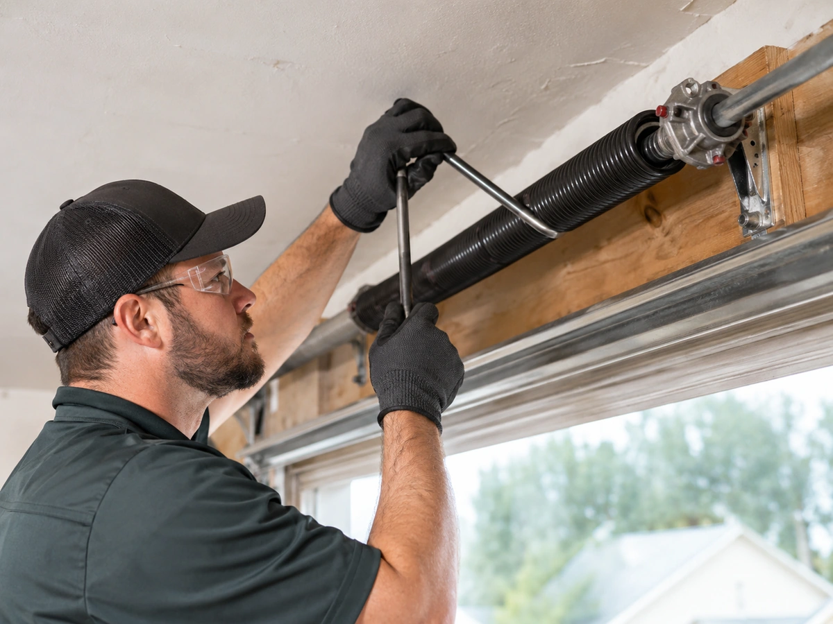 Garage door spring replacement Jupiter FL